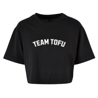 Team Tofu - Oversized Crop Top