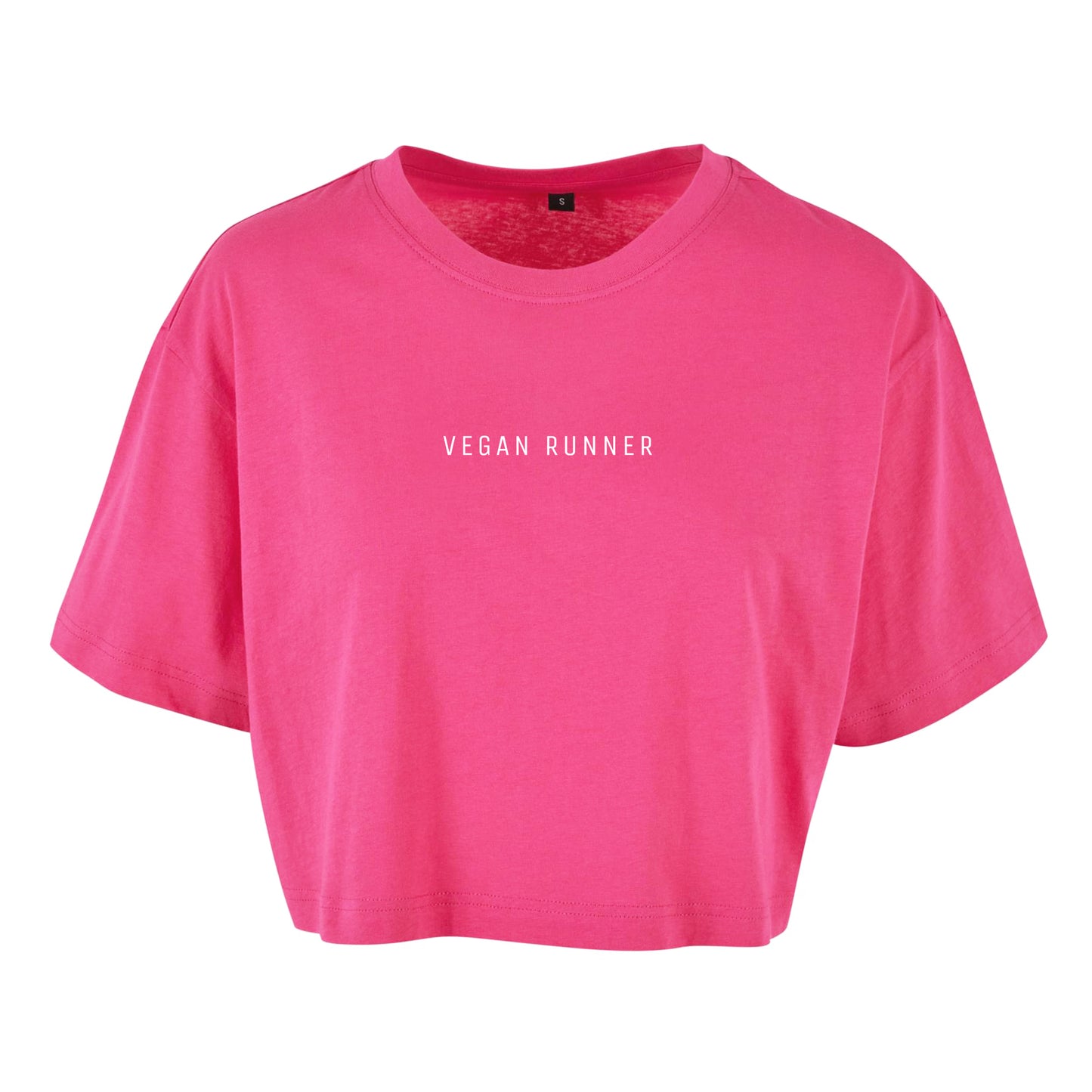 Vegan Runner - Oversized Crop Top