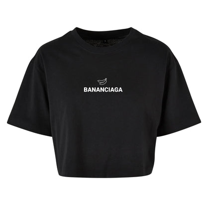 Bananciaga - Oversized Crop Top