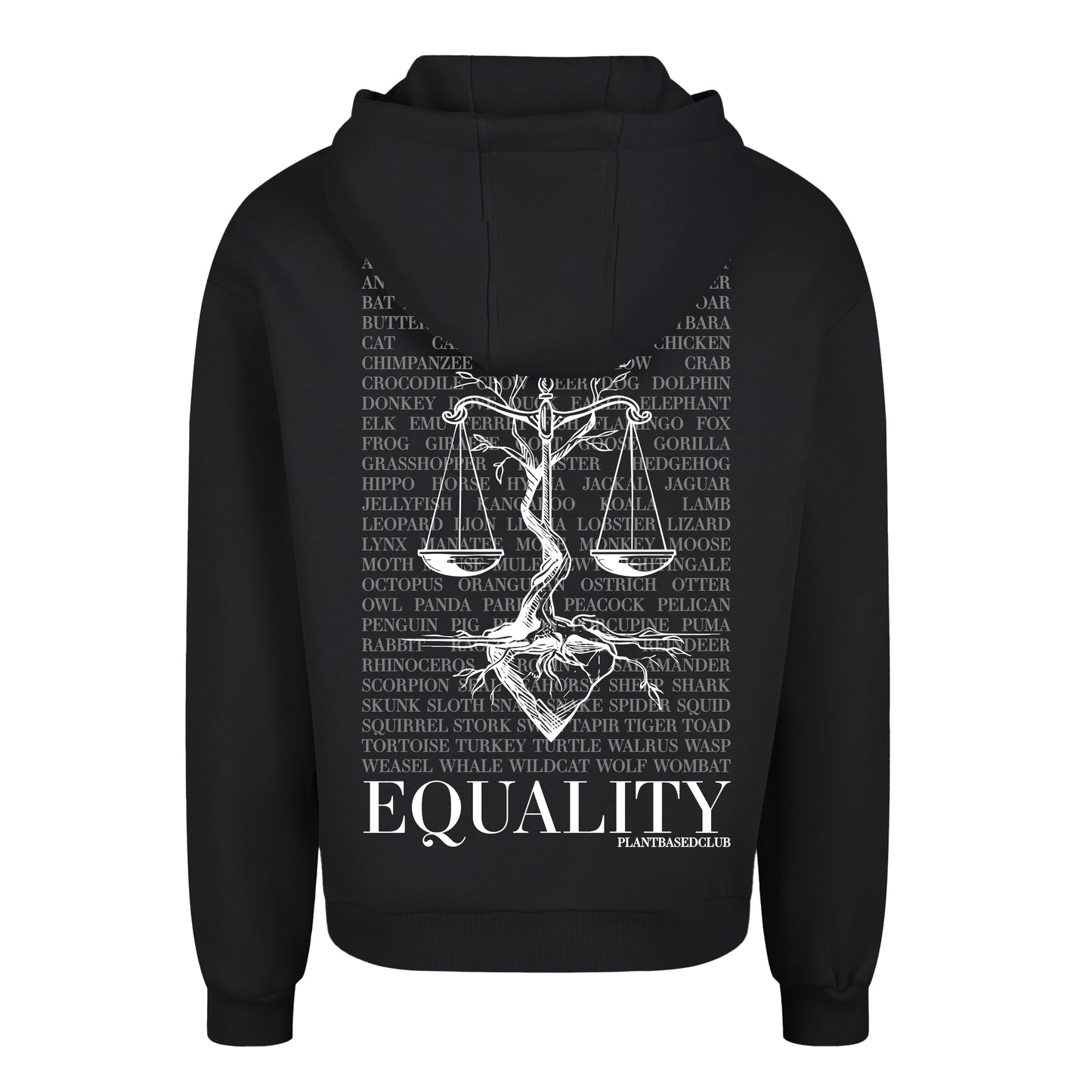 Oversize Hoodie Without Drawstring Equality 3