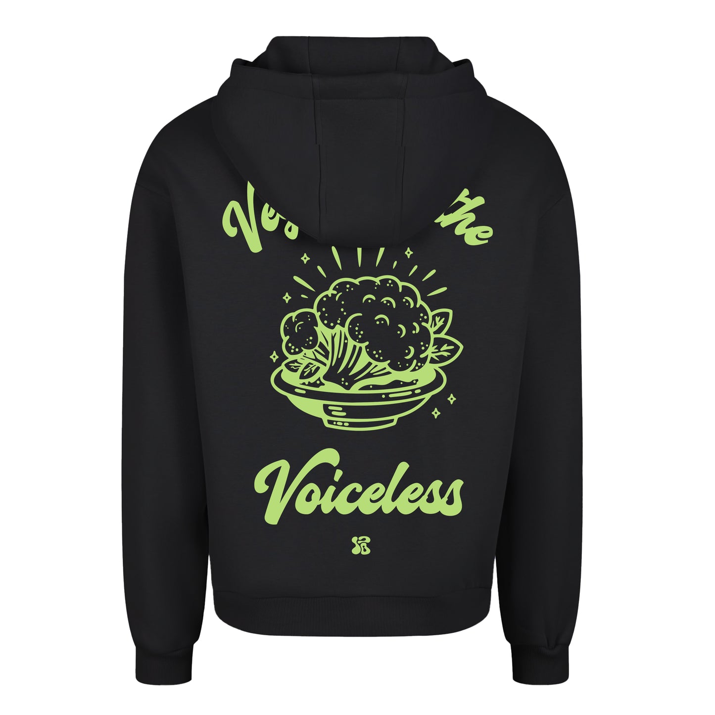 Oversize Hoodie Without Cord Vegan for the Voiceless 3