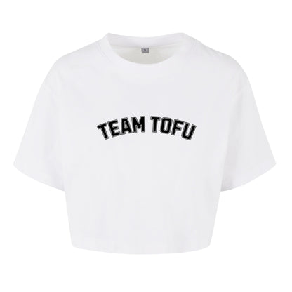 Team Tofu - Oversized Crop Top