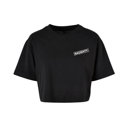 Naughty - Oversized Crop Top