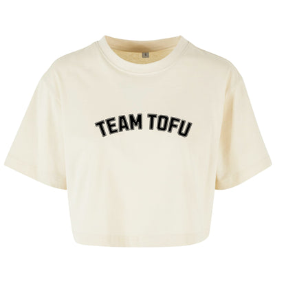 Team Tofu - Oversized Crop Top