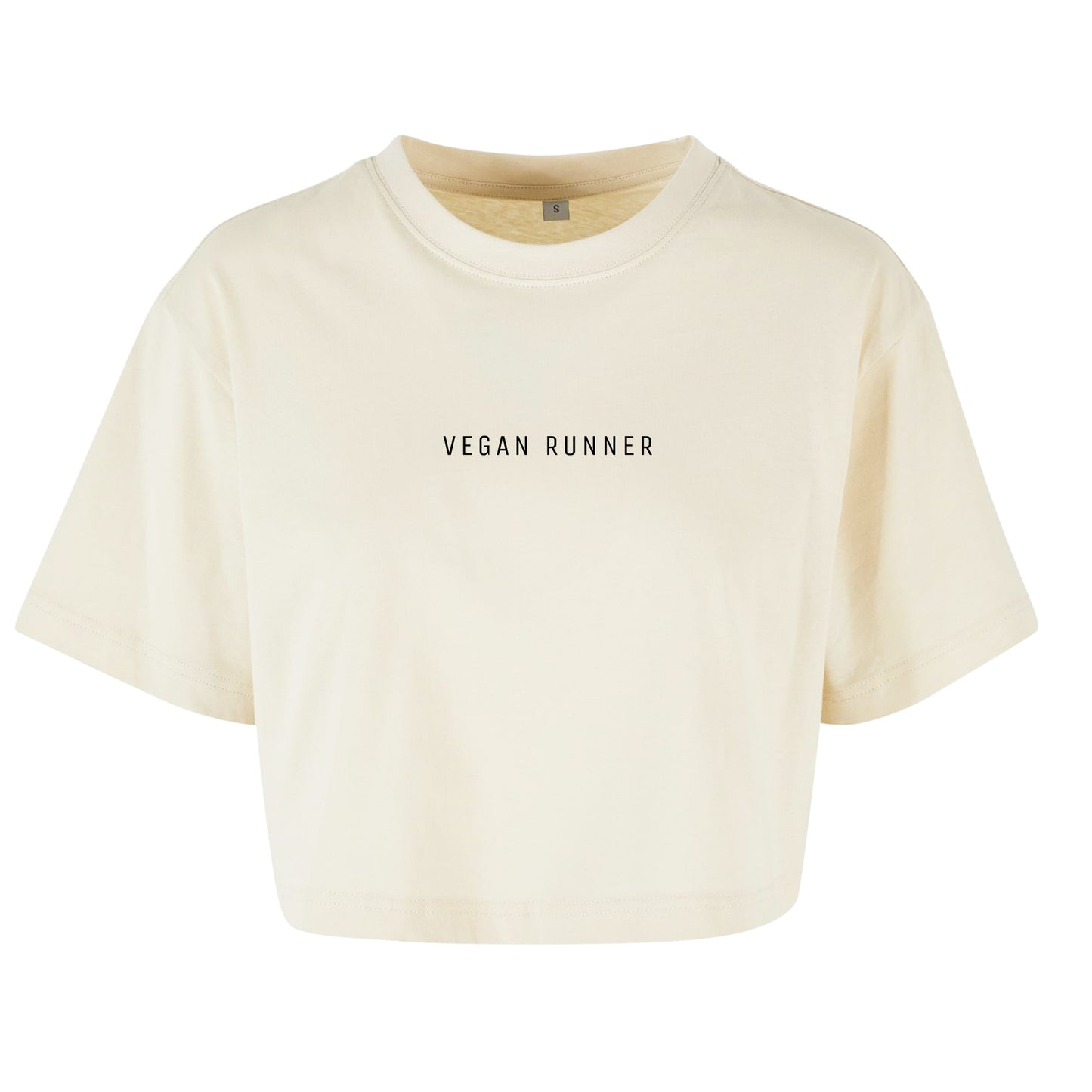 Vegan Runner - Oversized Crop Top