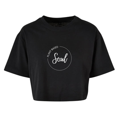 Plant Based Soul - Oversized Crop Top