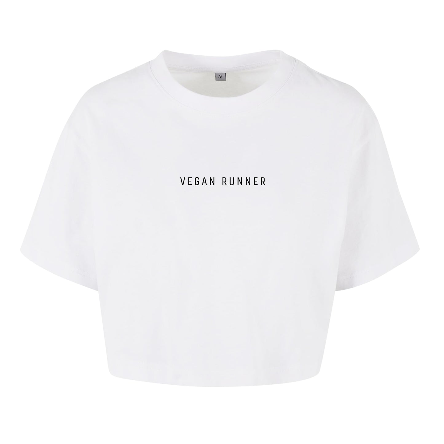 Vegan Runner - Oversized Crop Top
