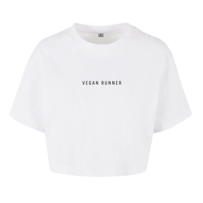 Vegan Runner - Oversized Crop Top