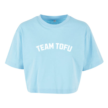 Team Tofu - Oversized Crop Top