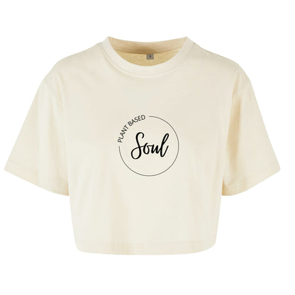 Plant Based Soul - Oversized Crop Top