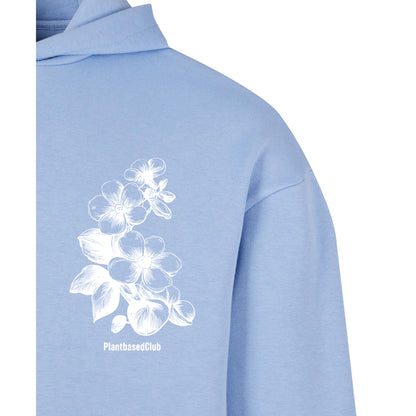 Oversize hoodie without drawstring Wish you were Vegan 3