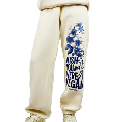 Wish you were Vegan - Oversized Sweatpants