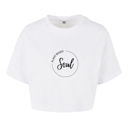 Plant Based Soul - Oversized Crop Top