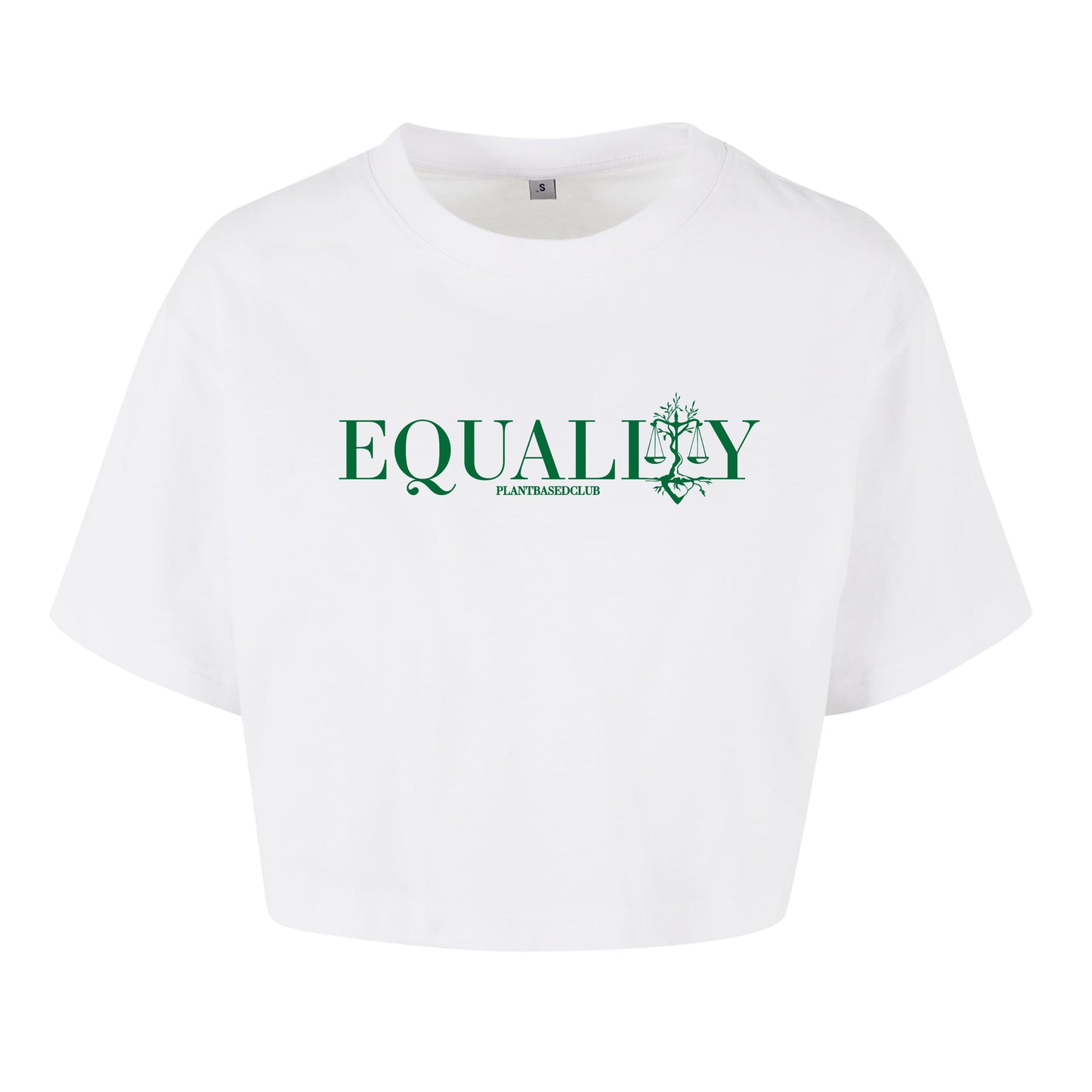 Equality - Oversized Crop Top