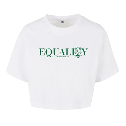 Equality - Oversized Crop Top
