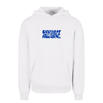 Oversize hoodie without drawstring Respect all life 3