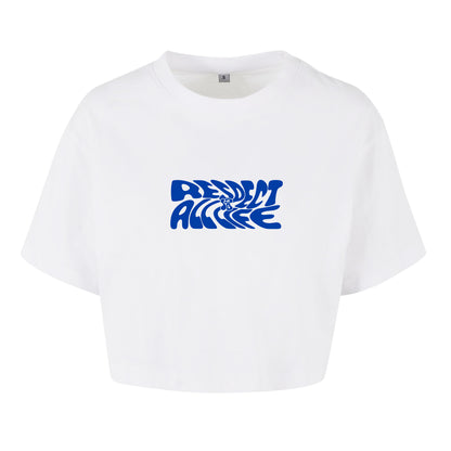 Respect all life - Oversized crop top