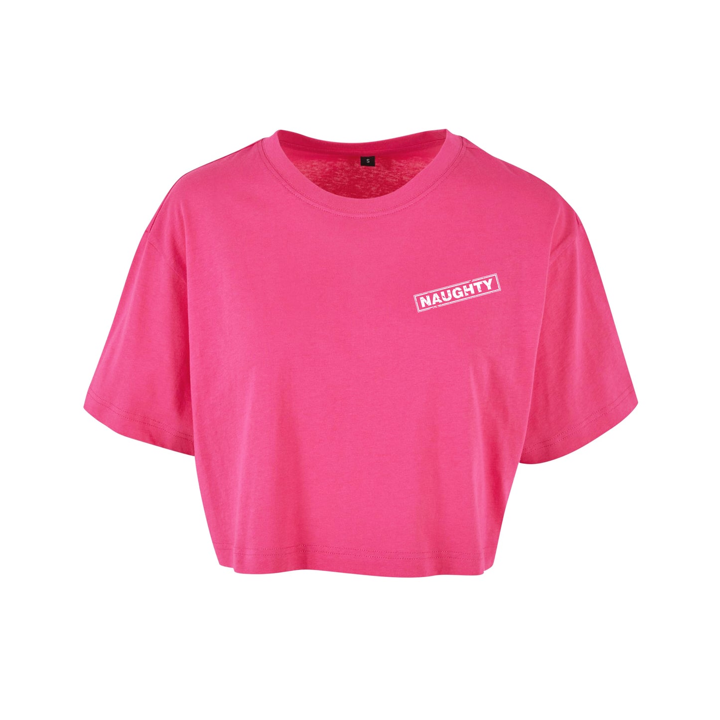 Naughty - Oversized Crop Top