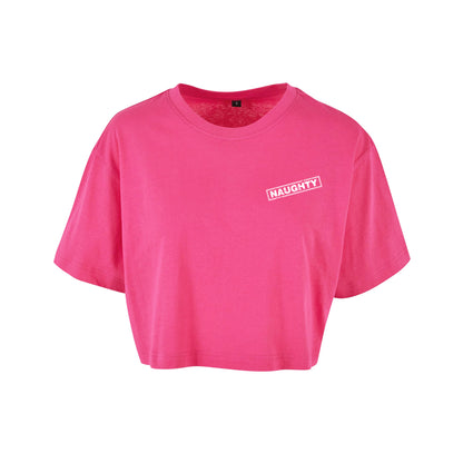 Naughty - Oversized Crop Top