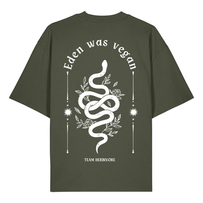 Eden was Vegan - Oversized T-Shirt