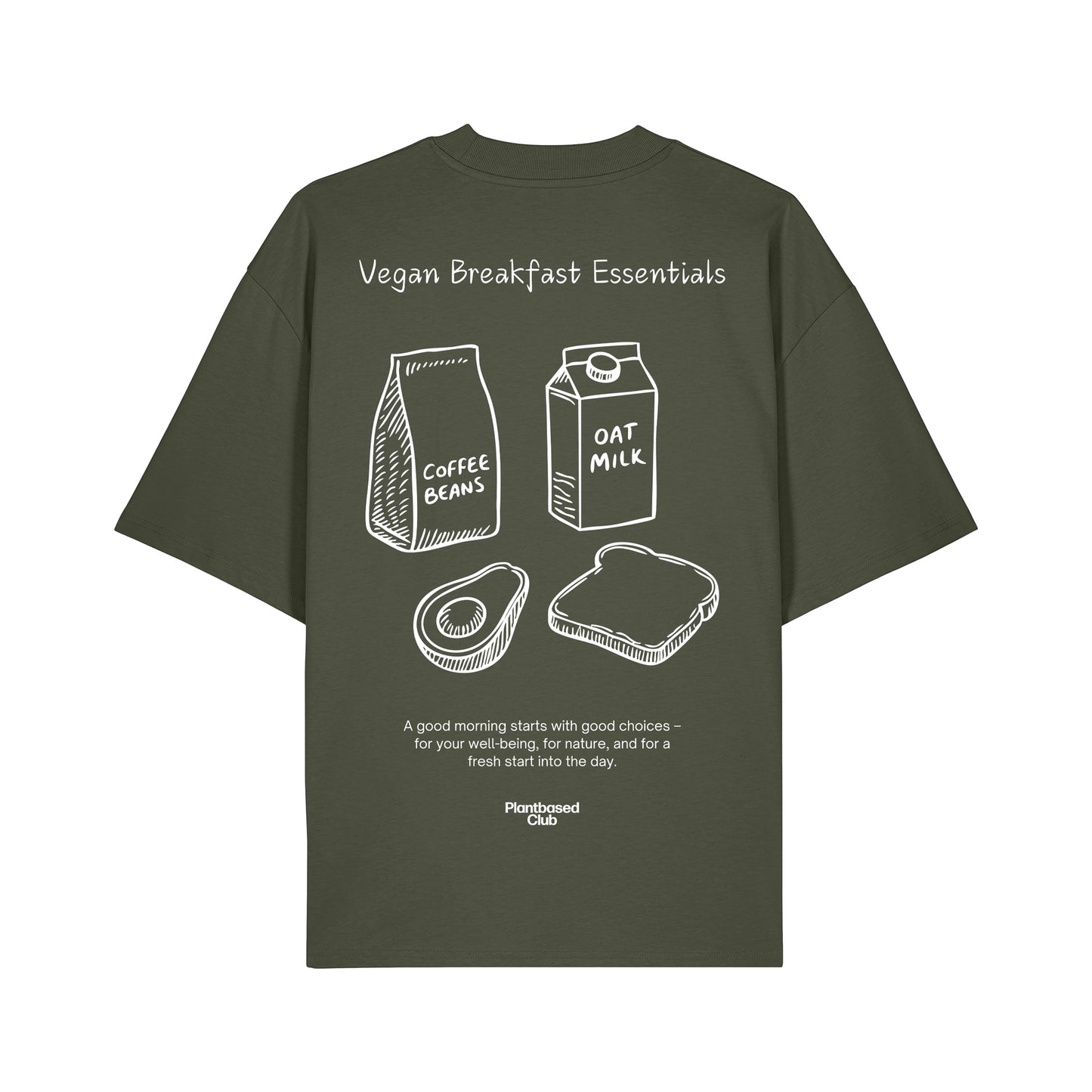 Vegan Breakfast Essentials - Oversized T-Shirt