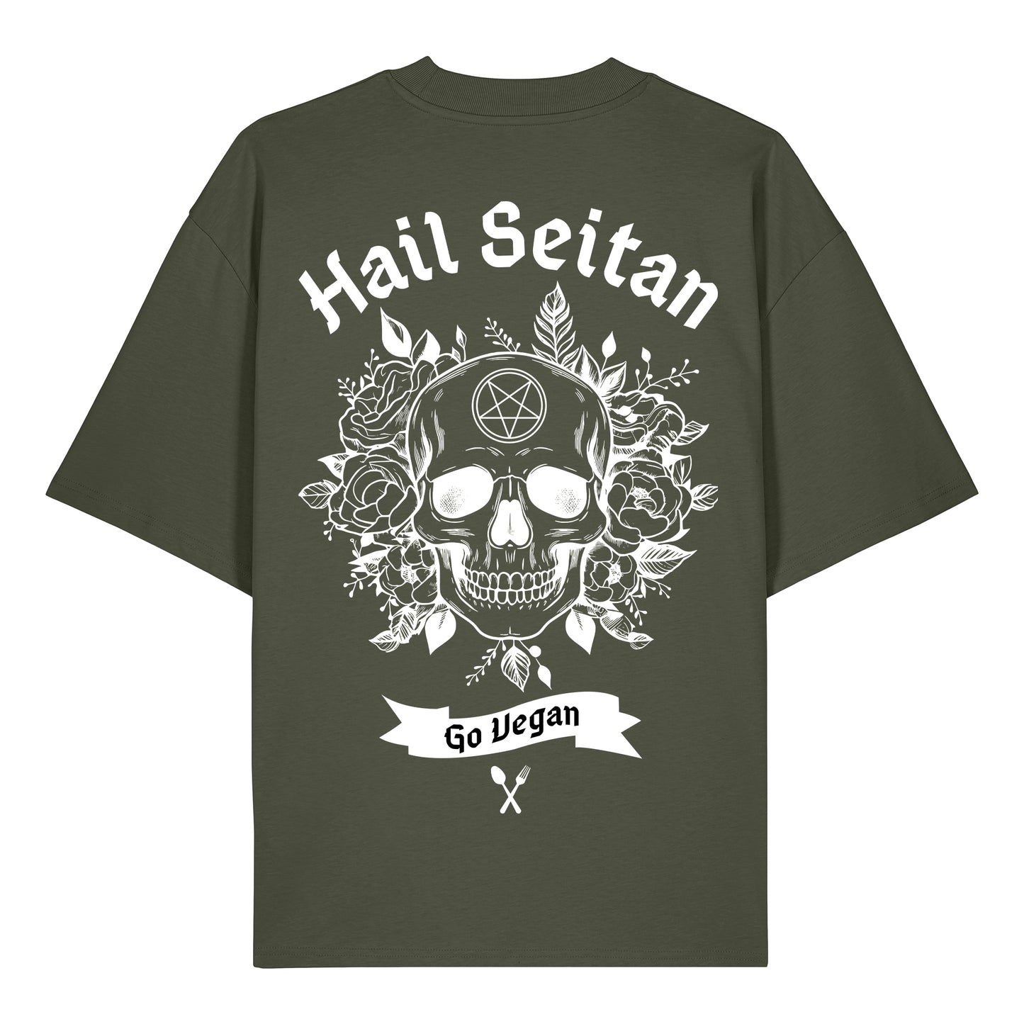 Hail Seitan - Oversized T-Shirt