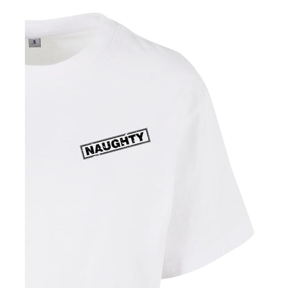 Naughty - Oversized Crop Top