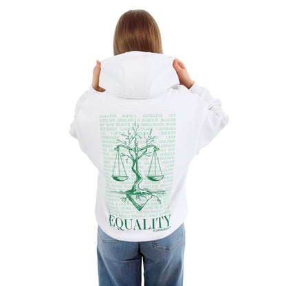 Oversize Hoodie Without Drawstring Equality 3