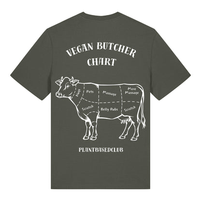 Vegan Butcher Chart - T-Shirt