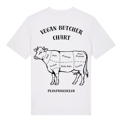 Vegan Butcher Chart - T-Shirt