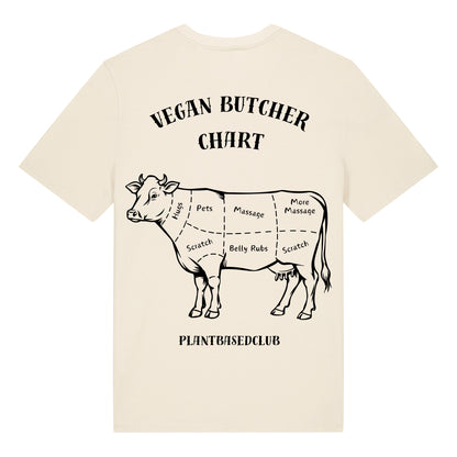 Vegan Butcher Chart - T-Shirt
