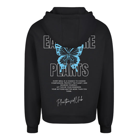 'Butterfly' Eat More Plants - Oversized Hoodie