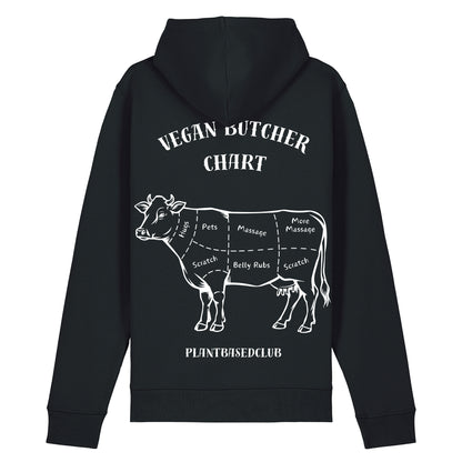 Vegan Butcher Chart - Hoodie