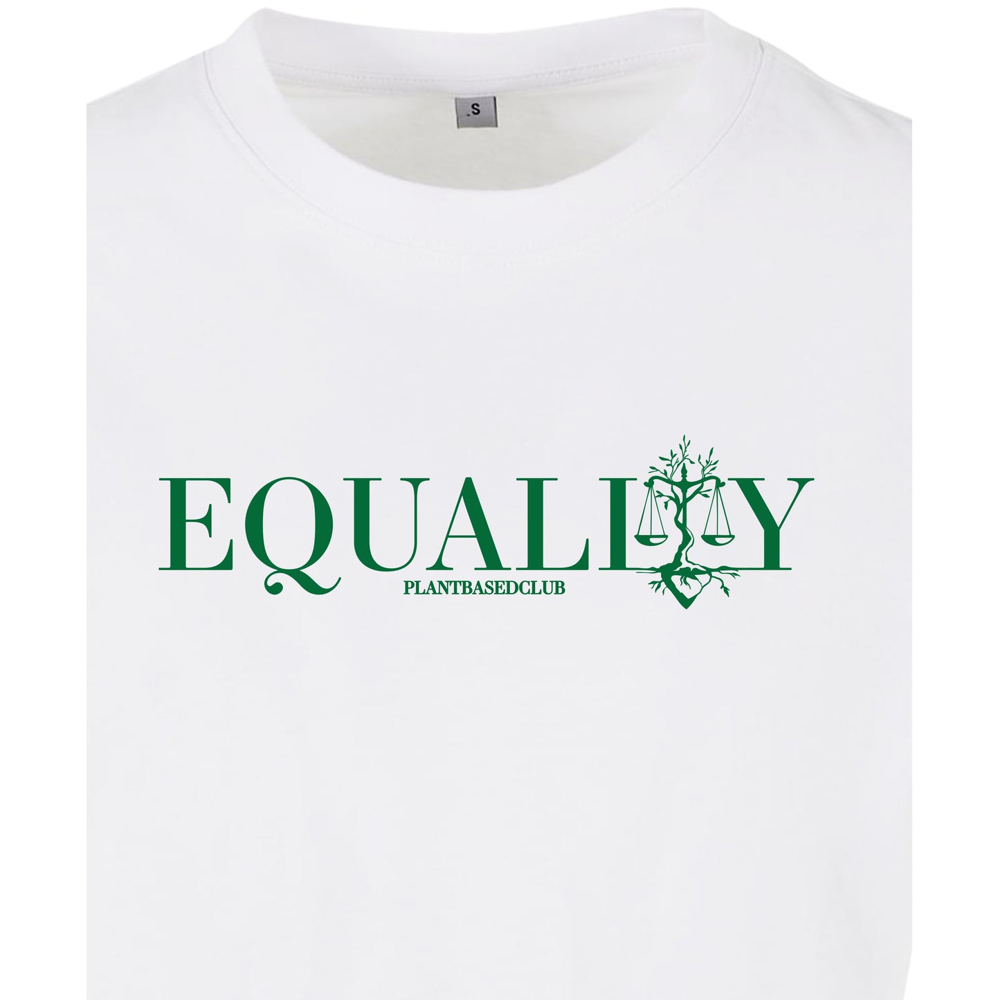Equality - Oversized Crop Top