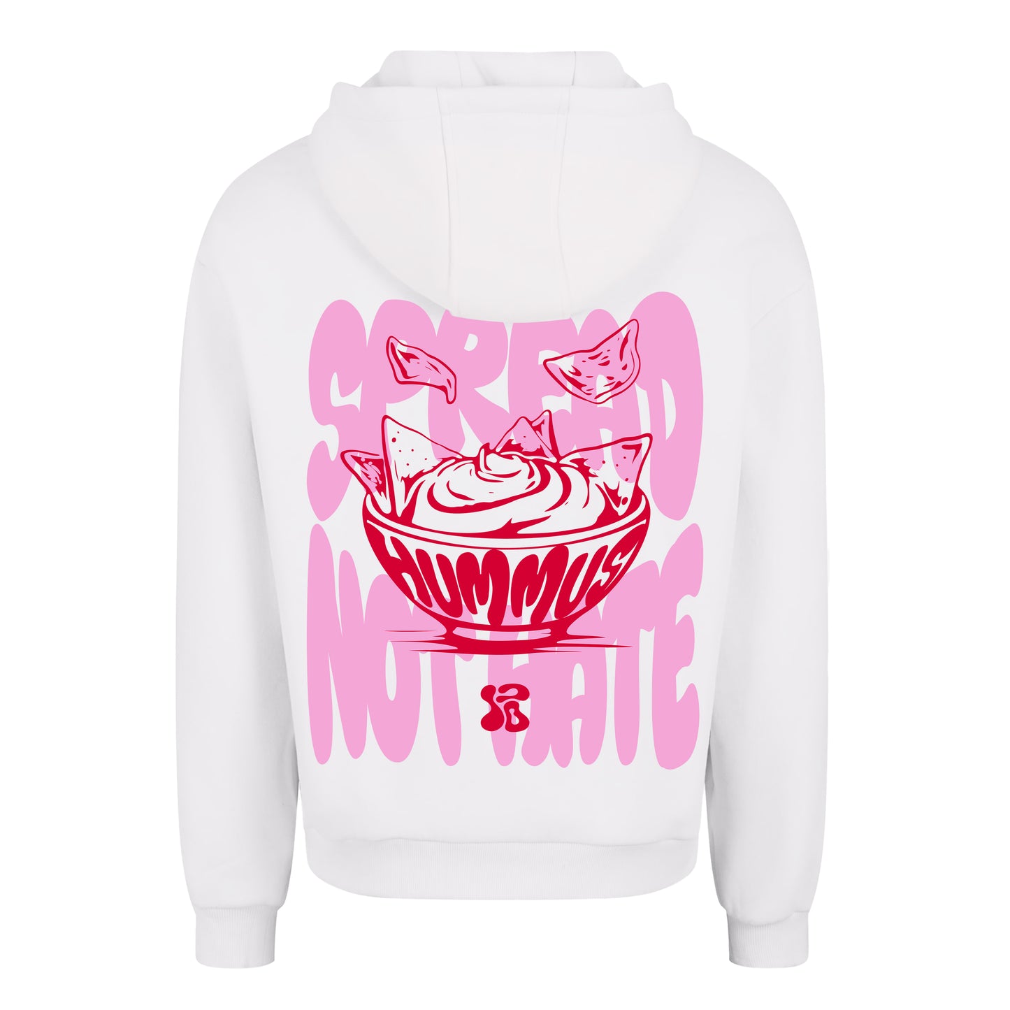 Oversize Hoodie Without Cord Spread Hummus Not Hate 3