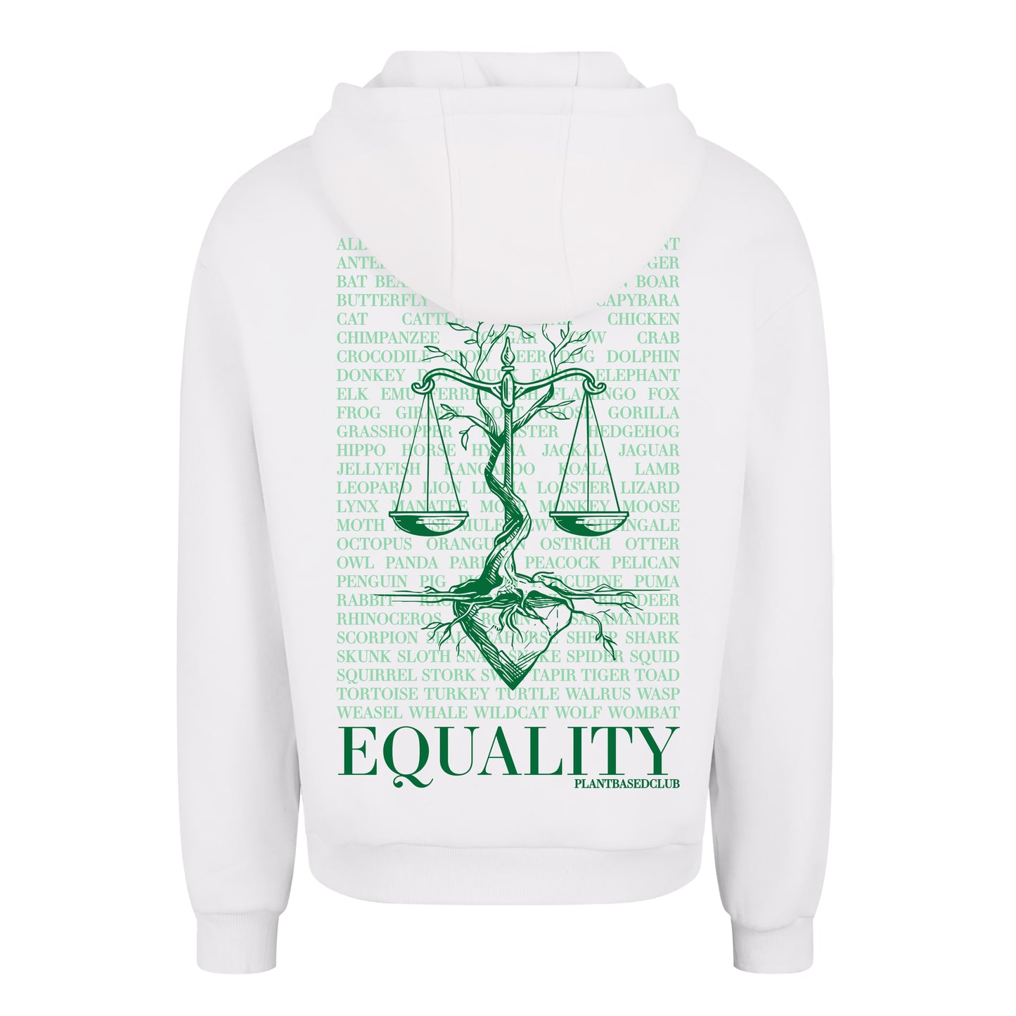 Oversize Hoodie Without Drawstring Equality 3