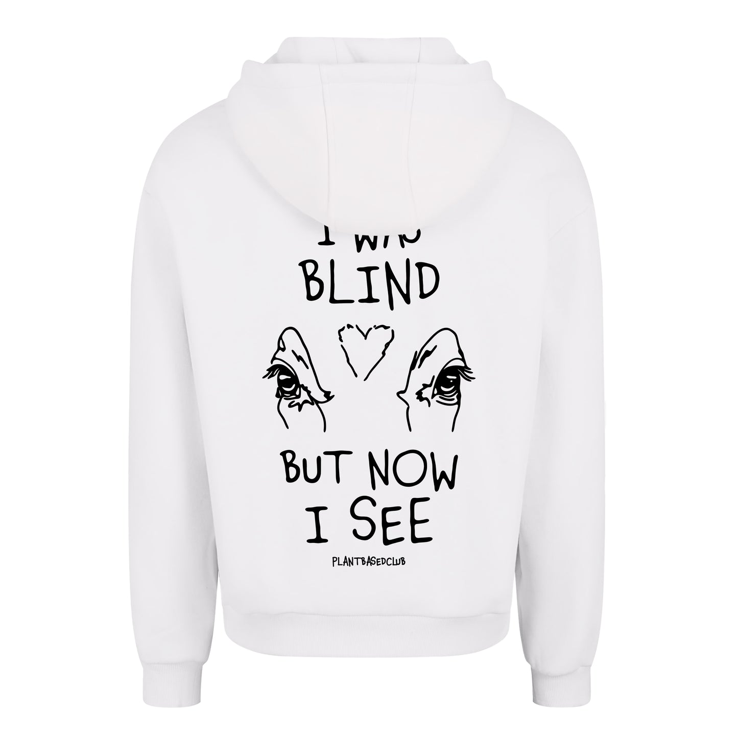 Oversize Hoodie Without Drawstring I was Blind 3