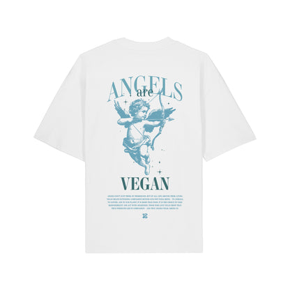Angels are Vegan - Oversized T-Shirt