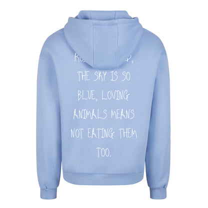 Roses are red... - Oversized Hoodie