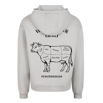 Vegan Butcher Chart - Oversized Hoodie