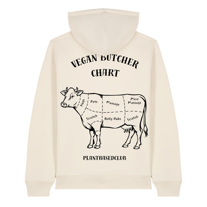 Vegan Butcher Chart - Hoodie