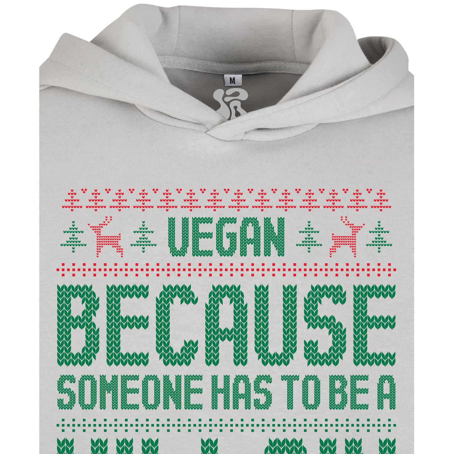 Vegan, Because Someone... - Oversized Hoodie
