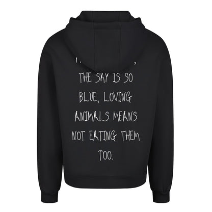Roses are red... - Oversized Hoodie