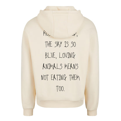 Roses are red... - Oversized Hoodie