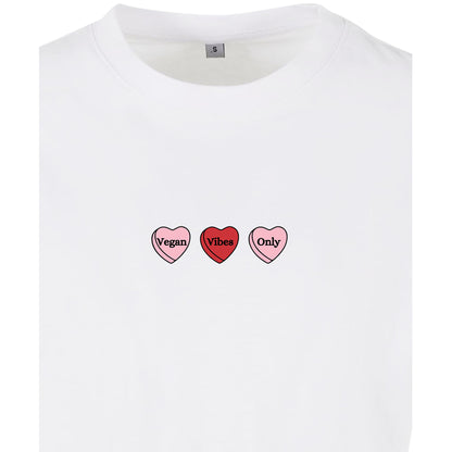 Vegan Vibes Only - Oversized Crop Top