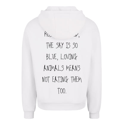 Roses are red... - Oversized Hoodie