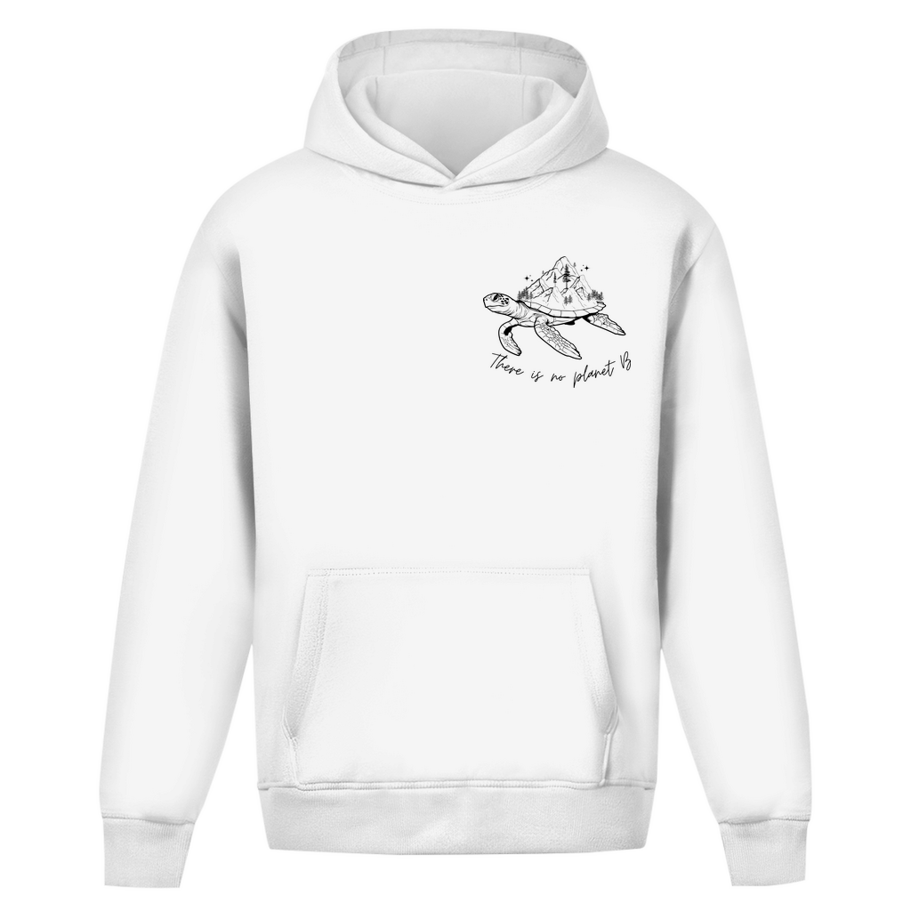 Il n'y a pas de planète B - Sweat à capuche surdimensionné (unisexe)