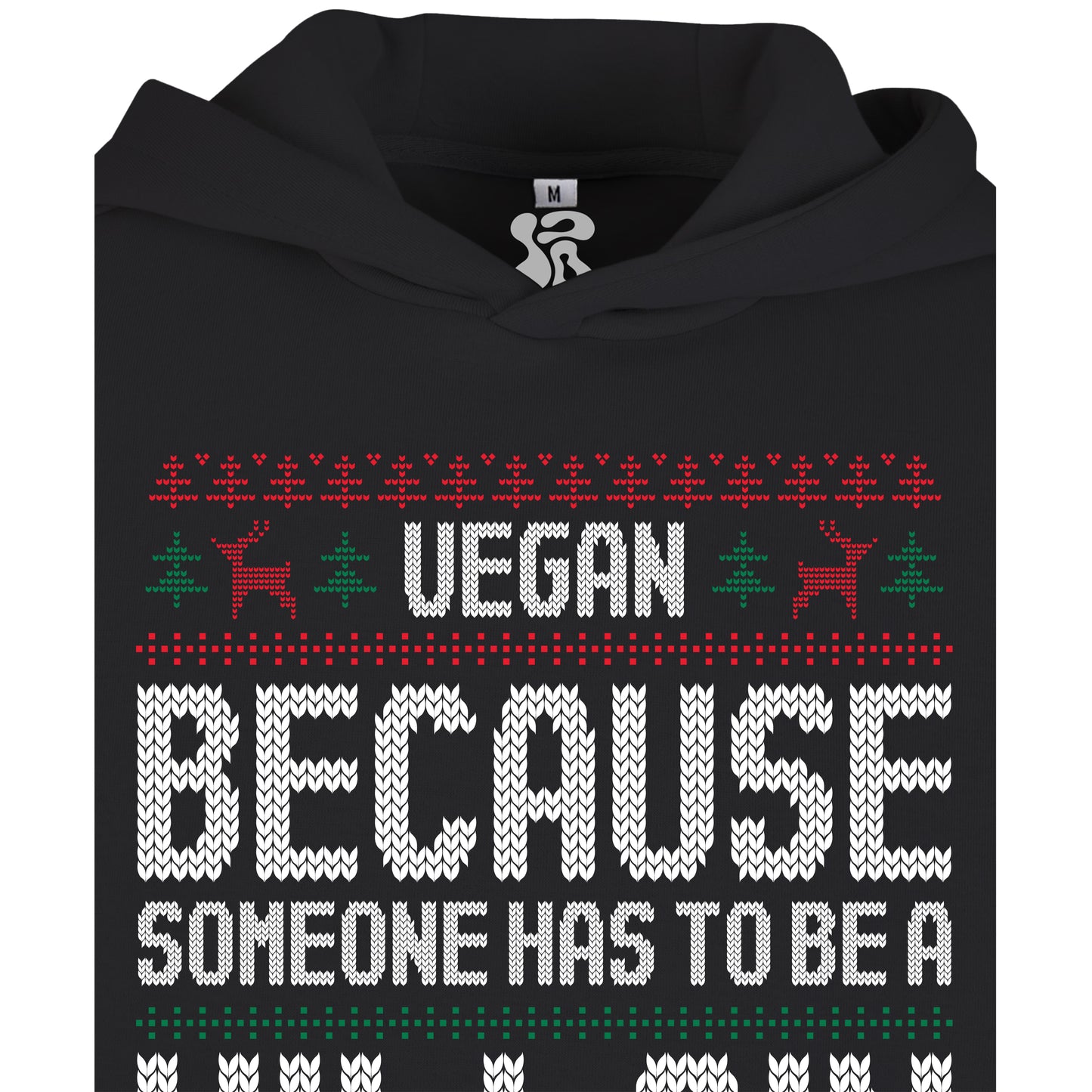 Vegan, Because Someone... - Oversized Hoodie