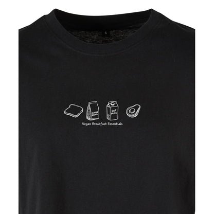 Vegan Breakfast Essentials - Oversized Crop Top