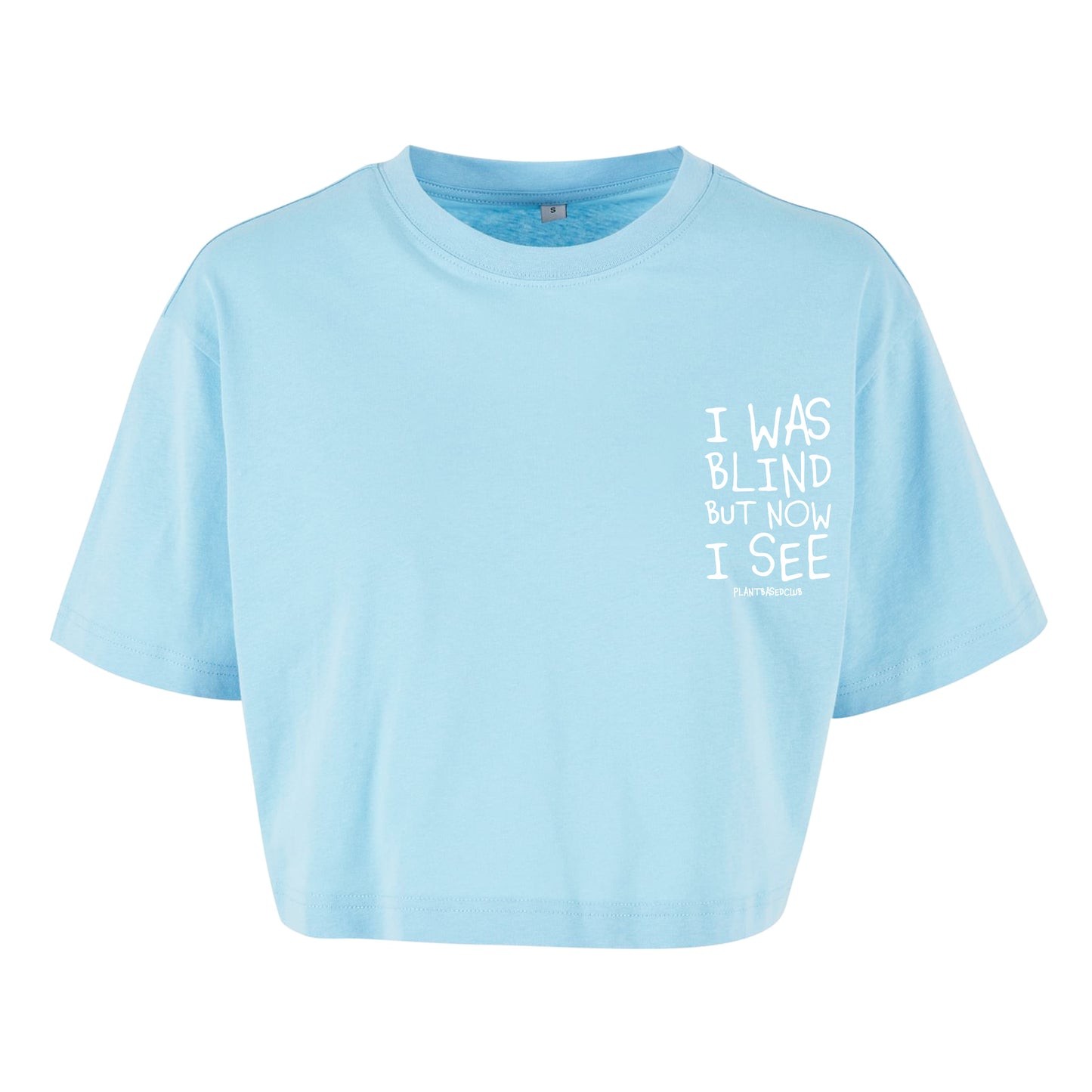 I was Blind - Oversized Crop Top